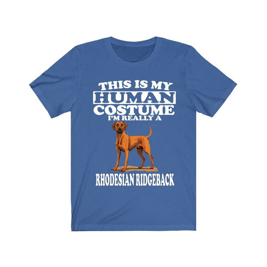 This Is My Human Costume I'm Really A Rhodesian Ridgeback Shirt - Ridgeback print