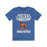 This Is My Human Costume I'm Really A Rhodhesian Ridgebacks Dogs Shirt, Dog Lover Shirt, Rhodhesian Ridgeback Dog, Animal Kids T-Shirt Image 1