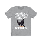 This Is My Human Costume I'm Really A Schipperke Dog Shirt, Dog Lover Shirt, Schipperke Dog, Animal Toddler Infant Kids Gift T-Shirt Image 1