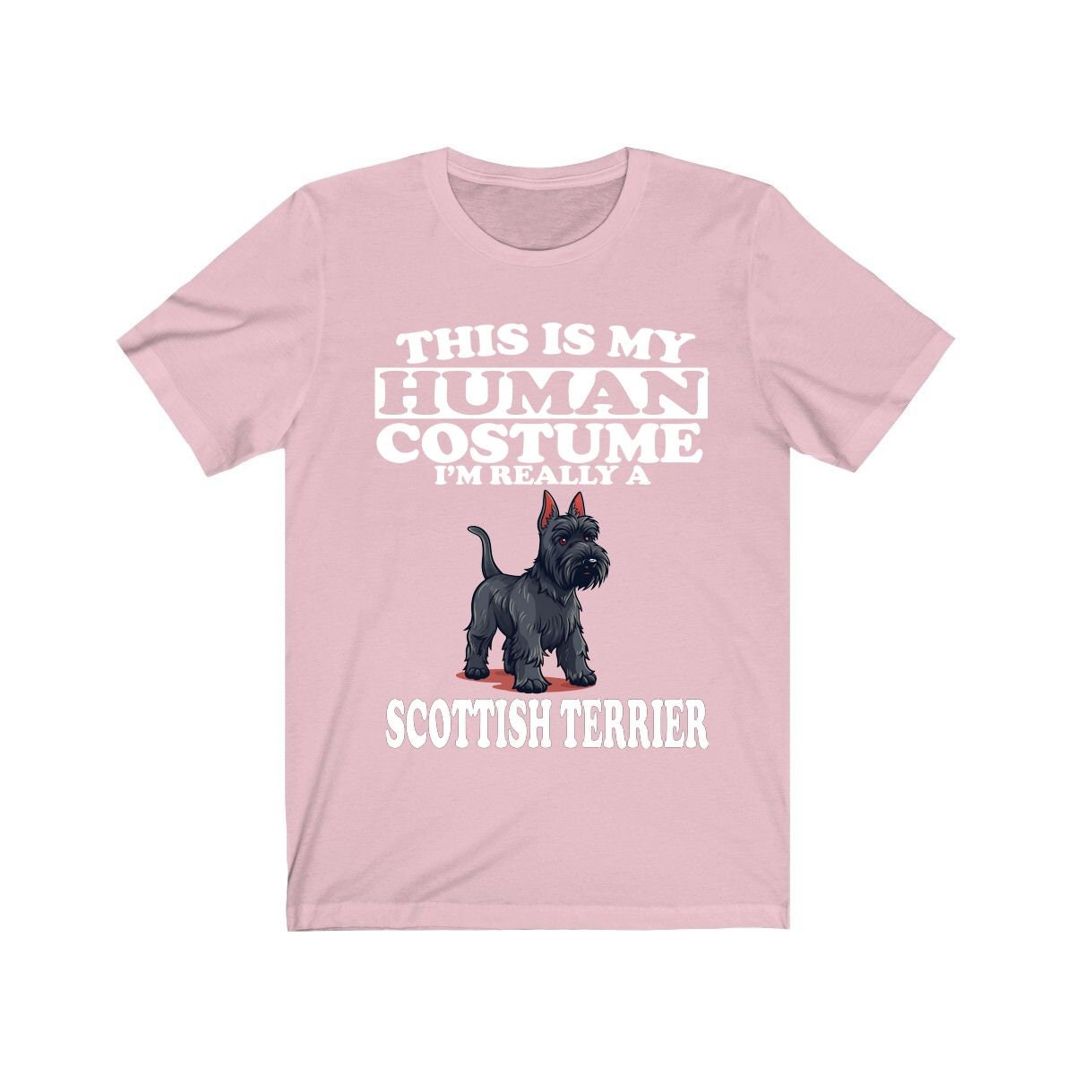 This Is My Human Costume I'm Really A Scottish Terrier Shirt - Scottish Terrier print