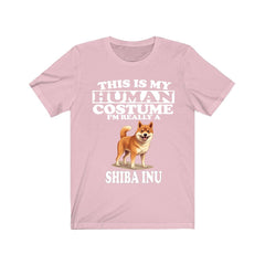 This Is My Human Costume I'm Really A Shiba Inu Shirt - Shiba Inu print design