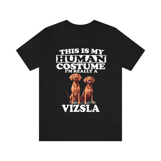 This Is My Human Costume I'm Really A Vizsla Shirt - Vizsla print design