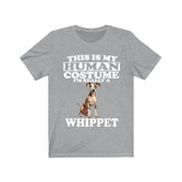 This Is My Human Costume I'm Really A Whippet Dog Shirt, Dog Lover Shirt, Whippet Dog, Animal Toddler Infant Kids Gift T-Shirt Image 1