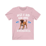 Just A Boy Who Loves Boerboels Shirt, Dog Lover Shirt, Boerboel Dog, Animal Toddler Infant Kids Gift T-Shirt Image 4