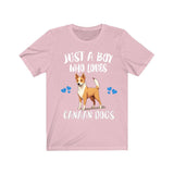 Just A Boy Who Loves Canaan Dogs Shirt, Dog Lover Shirt, Canaan Dog, Animal Toddler Infant Kids Gift T-Shirt Image 4