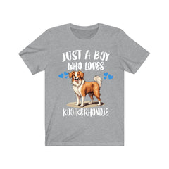 Kooikerhondje Dog T-Shirt for Boys - kooikerhondje print design