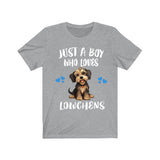 Just A Boy Who Loves Lowchens Dogs Shirt, Dog Lover Shirt, Lowchen Dog, Animal Toddler Infant Kids Gift T-Shirt Image 1