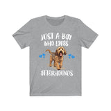 Just A Boy Who Loves Otterhounds Dogs Shirt, Dog Lover Shirt, Otterhound Dog, Animal Toddler Infant Kids Gift T-Shirt Image 3