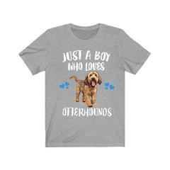 Otterhound Dog T-Shirt for Boys - otterhound print design