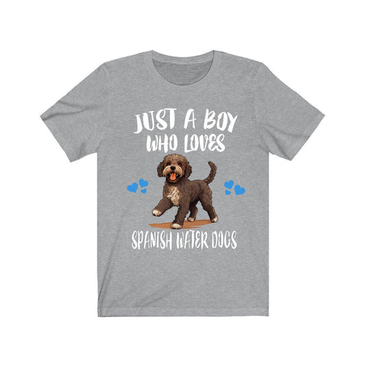 Spanish Water Dog T-Shirt for Boys - spanish water dog print design
