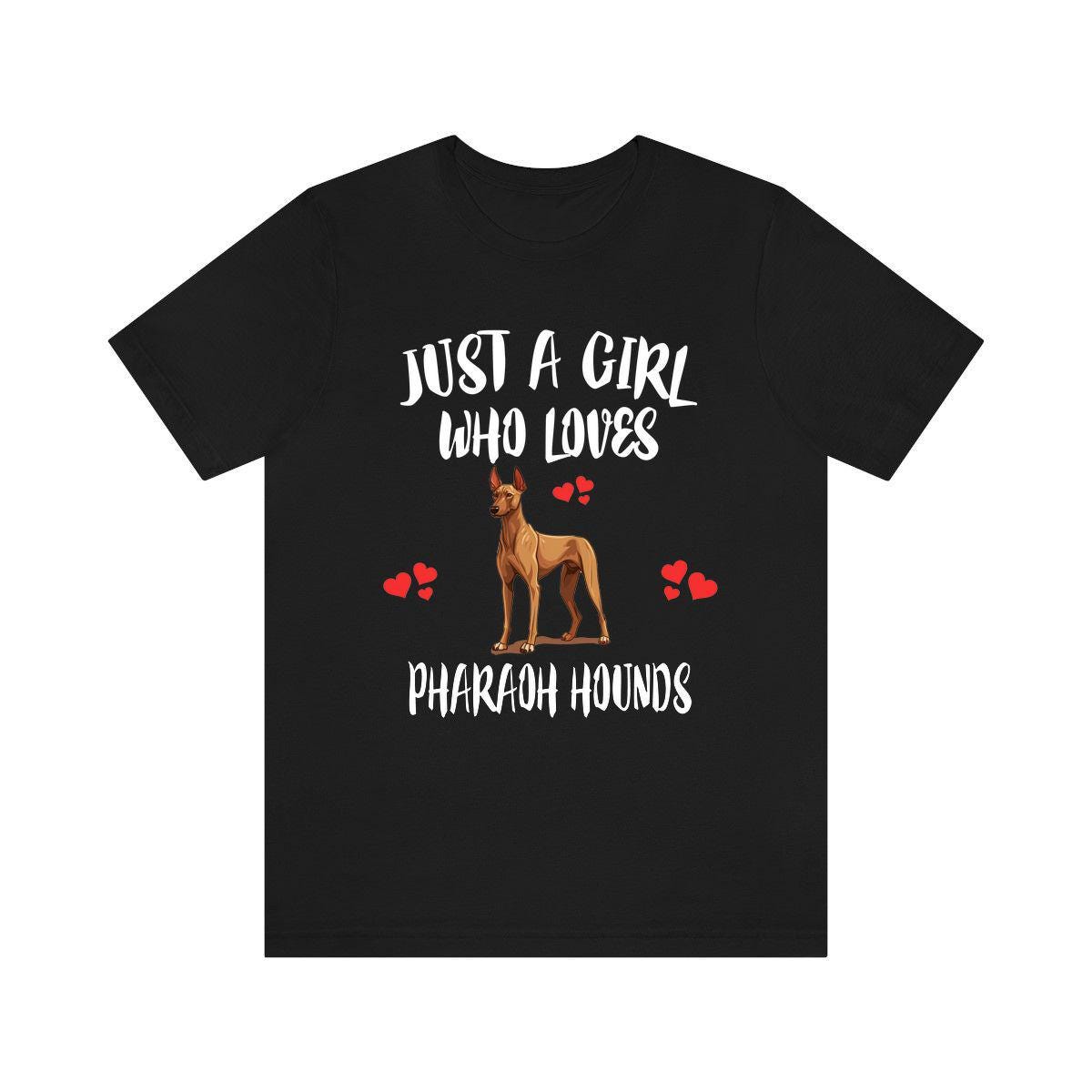 Just A Girl Who Loves Pharaoh Hounds Shirt, Dog Lover Shirt, Pharaoh Hound Dog, Animal Toddler Infant Kids Gift T-Shirt Image 1