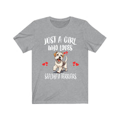 Just A Girl Who Loves Sealyham Terriers Shirt - sealyham terrier print design