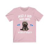 Just A Boy Who Loves Bergamasco Shirt, Dog Lover Shirt, Bergamasco Dog, Animal Toddler Infant Kids Gift T-Shirt Image 4