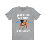 Just A Boy Who Loves Boerboels Shirt, Dog Lover Shirt, Boerboel Dog, Animal Toddler Infant Kids Gift T-Shirt Image 3