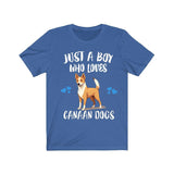 Just A Boy Who Loves Canaan Dogs Shirt, Dog Lover Shirt, Canaan Dog, Animal Toddler Infant Kids Gift T-Shirt Image 2