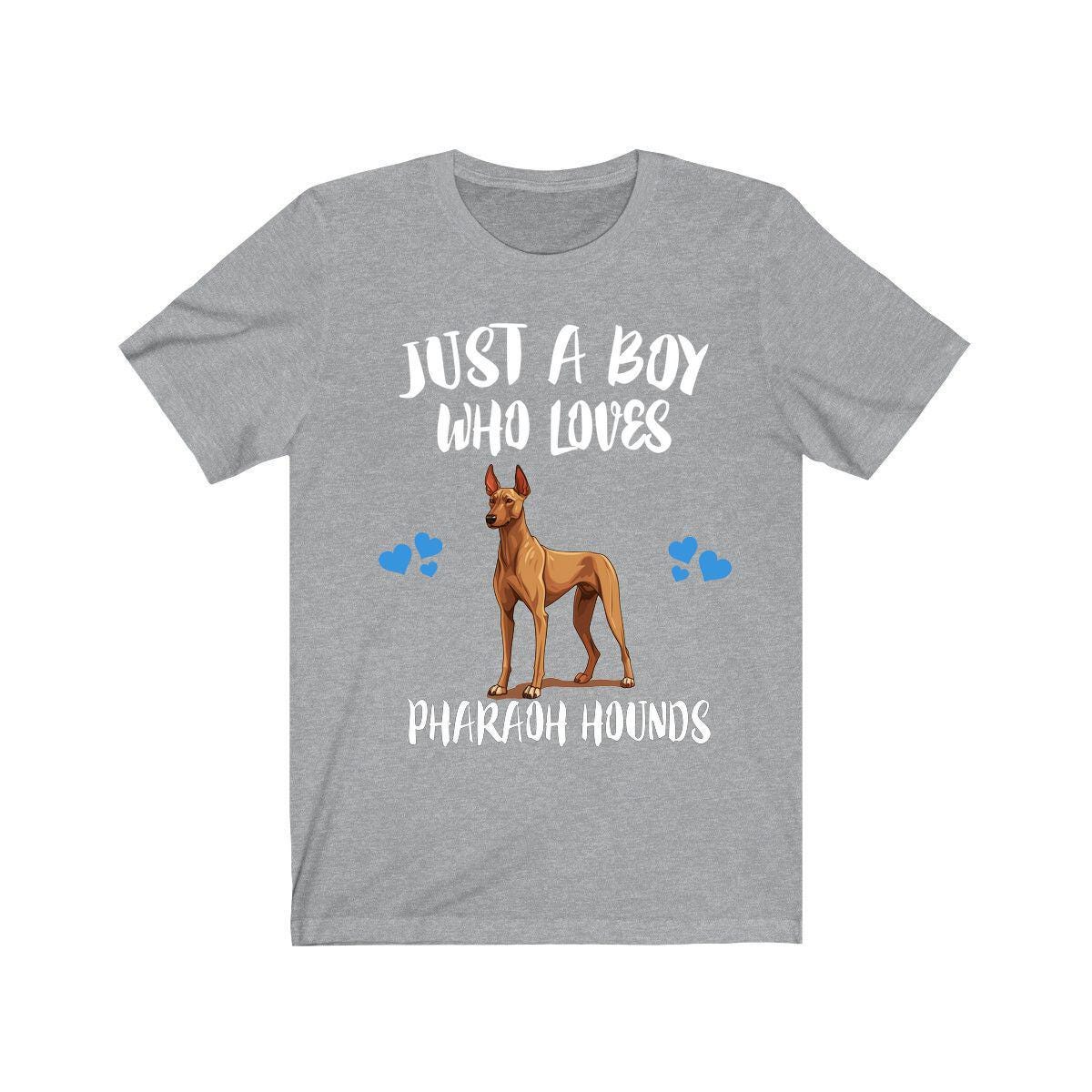 Just A Boy Who Loves Pharaoh Hounds Shirt, Dog Lover Shirt, Pharaoh Hound Dog, Animal Toddler Infant Kids Gift T-Shirt Image 1