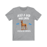 Just A Boy Who Loves Pharaoh Hounds Shirt, Dog Lover Shirt, Pharaoh Hound Dog, Animal Toddler Infant Kids Gift T-Shirt Image 1
