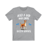 Just A Boy Who Loves Ibizan Hounds Shirt, Dog Lover Shirt, Ibizan Hound Dog, Animal Toddler Infant Kids Gift T-Shirt Image 3