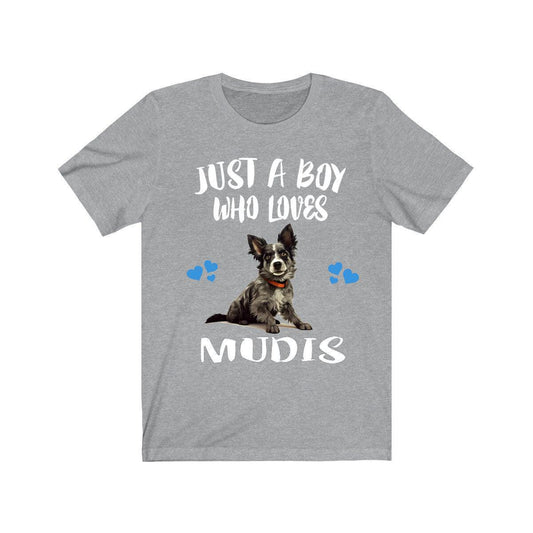 Mudi Dog T-Shirt for Boys - mudi print design
