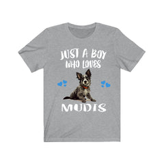 Mudi Dog T-Shirt for Boys - mudi print design