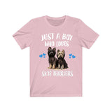 Just A Boy Who Loves Skye Terriers Dogs Shirt, Dog Lover Shirt, Skye Terrier Dog, Animal Toddler Infant Kids Gift T-Shirt Image 4