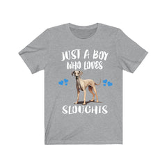 Sloughi Dog T-Shirt for Boys - sloughi print design