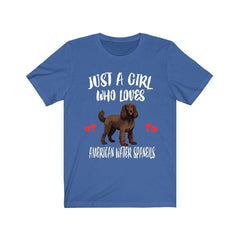 American Water Spaniel T-Shirt for Girls - american water spaniel print design