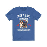 Just A Girl Who Loves Finnish Lapphunds Shirt, Dog Lover Shirt, Finnish Lapphund Dog, Animal Toddler Infant Kids Gift T-Shirt Image 2