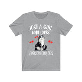 Just A Girl Who Loves American Curls Cats Shirt, American Curl Cat Lover Shirt, Cat Shirt, Cat Lover Gift, Animal Shirt Image 1