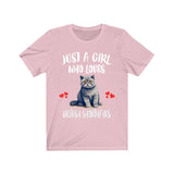 Just A Girl Who Loves British Shorthairs Cats Shirt, British Shorthair Cat Lover Shirt, Cat Shirt, Cat Lover Gift, Animal Shirt Image 4