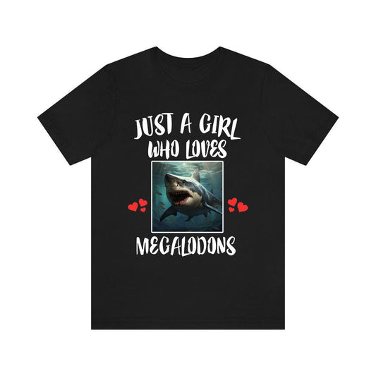 I Just Really Like Megalodons Shark Shirt - megalodon shark print design