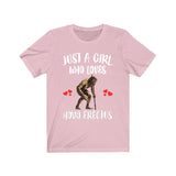 Just A Girl Who Loves Homo Erectus Shirt, Neanderthal Lover Shirt, Homo Erectus Shirt, Cave Man Funny, Animal Adult Kids Image 4