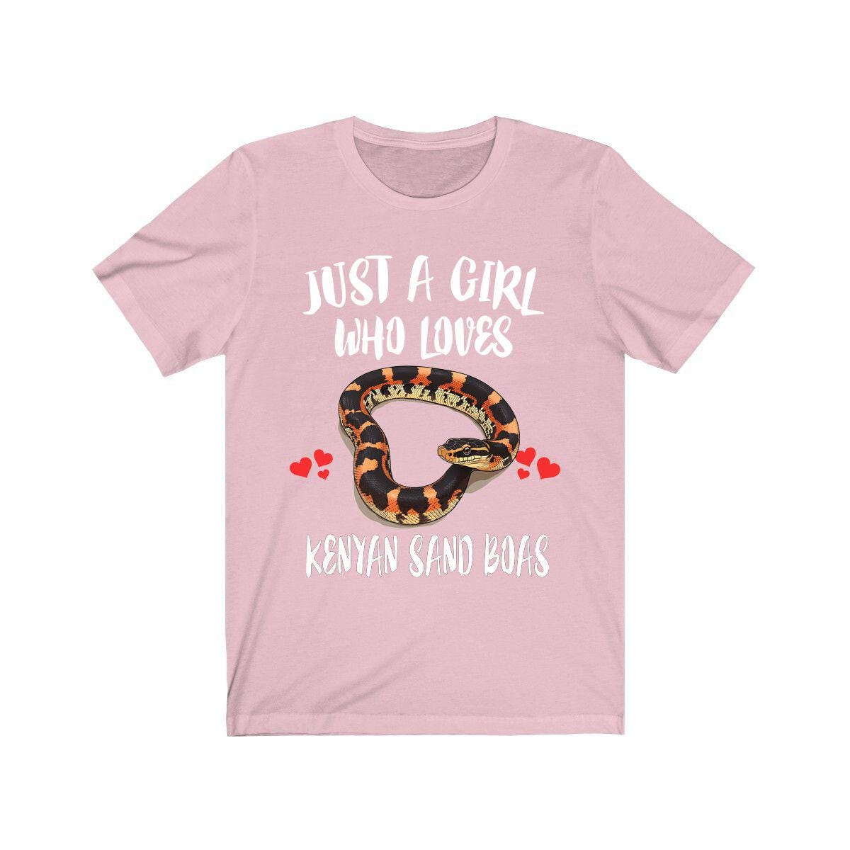 Just A Girl Who Loves Kenyan Sand Boas Shirt - Kenyan sand boa print design