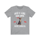 Just A Girl Who Loves Oriental Shorthairs Cats T-Shirt Cat Lover Gift Image 1