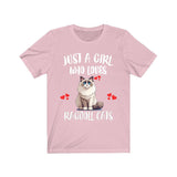 Just A Girl Who Loves Ragdoll Cats T-Shirt Cat Lover Gift Image 4