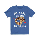 Just A Girl Who Loves Red Tail Boas Snakes Shirt, Boa Lover Shirt Image 2