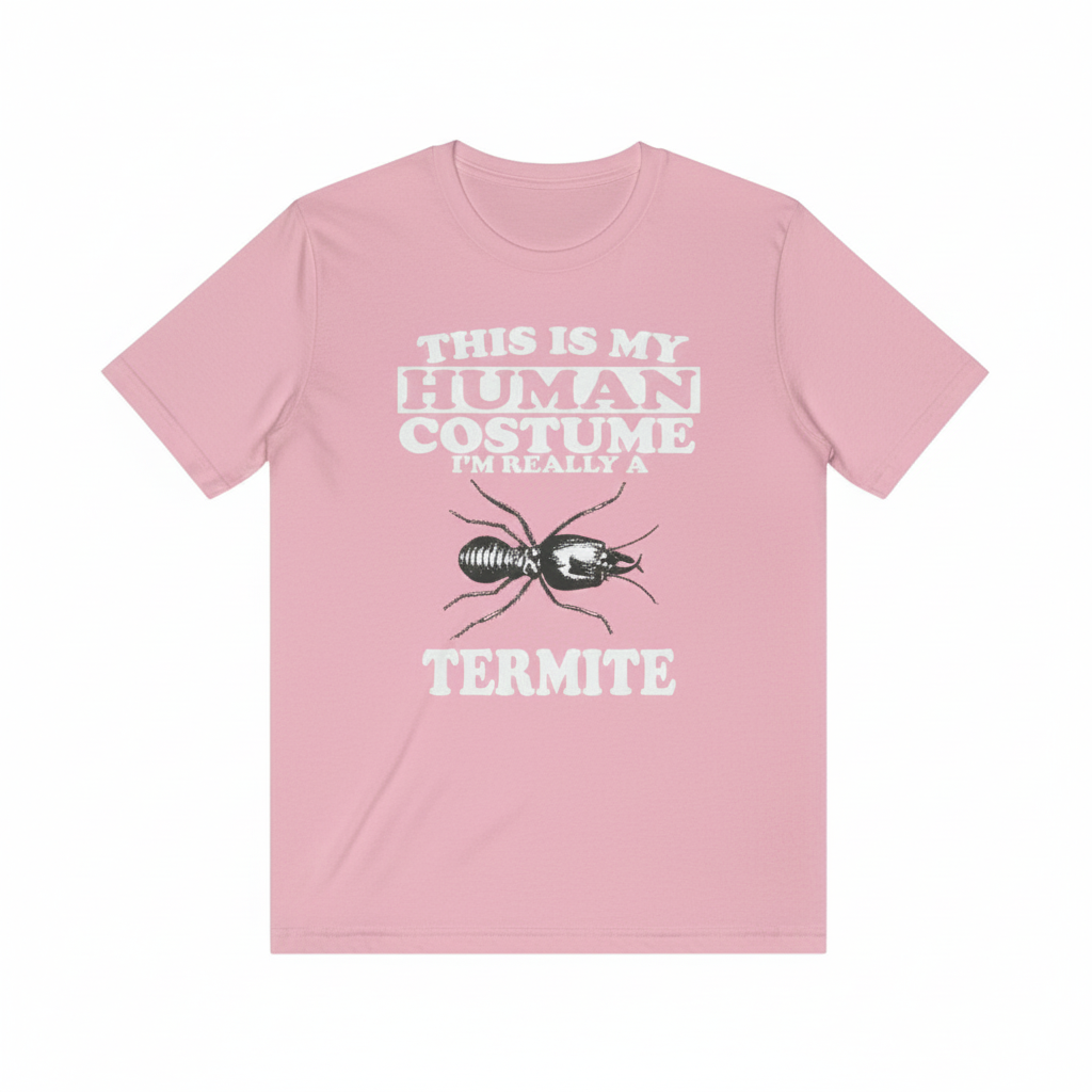 This is my human costume I am really a termite social insect tee