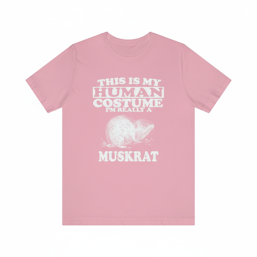 Muskrat T-Shirt - muskrat print design