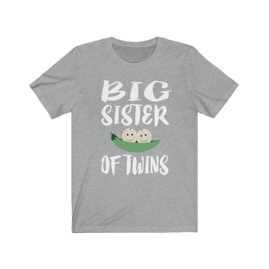 Big Sister Of Twins Shirt - big sister of twins design