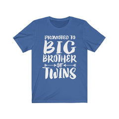 Promoted To Big Brother Of Twins Peas Shirt - twin brother peas print design