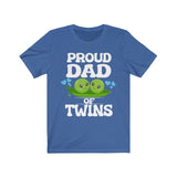 Proud Dad Of Twins Shirt, Dad Of Twins Shirt, Dad Of Twins Announcement Shirt, Father Of Twins Gift T-Shirt Image 3