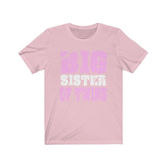 Big Sister Of Twins Shirt - big sister of twins print design