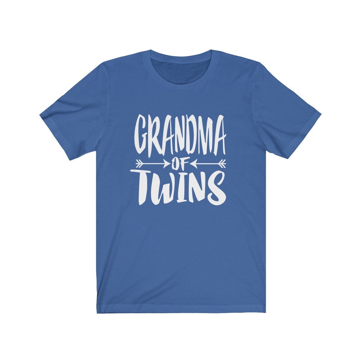 Grandma Of Twins Shirt, Grandma Of Twins Gift, Grandma Of Twins Announcement Grandmother Gift T-Shirt Image 4