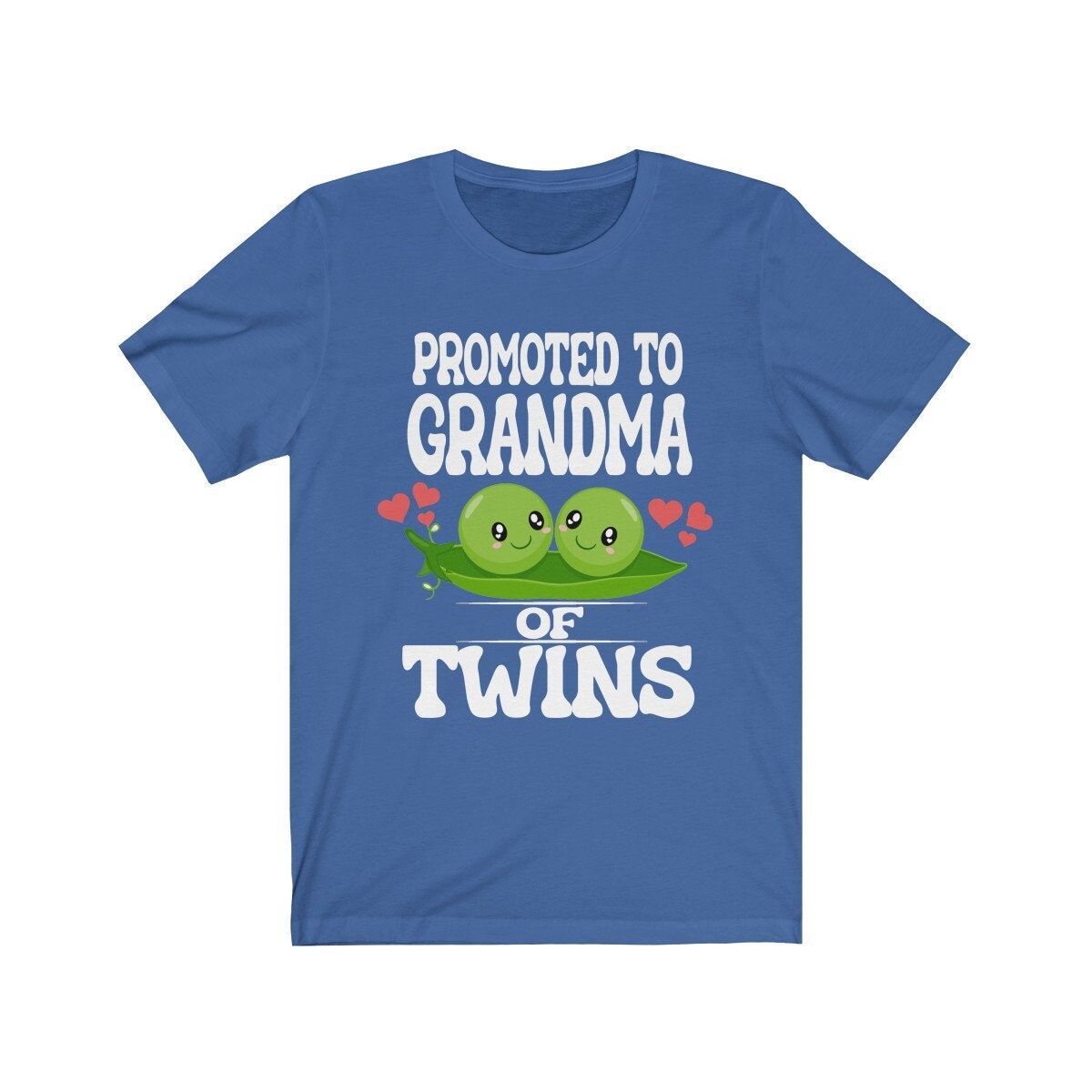 Promoted To Grandma Of Twins Shirt, Grandma Of Twins Shirt,  Twins Grandmother Announcement Gift T-Shirt Image 3
