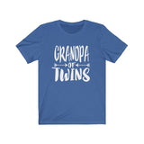 Grandpa Of Twins Shirt, Grandpa Of Twins Gift, Grandpa Of Twins Announcement Shirt, Twins Grandfather Gift T-Shirt Image 1