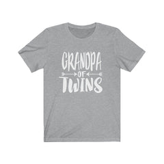 Grandpa Of Twins T-Shirt - grandpa of twins print design