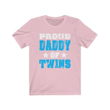 Proud Dad Of Twins Shirt, Dad Of Twins Gift, Dad Of Twins Announcement Father Gift T-Shirt Image 2