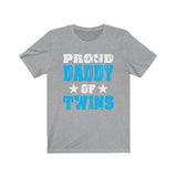 Proud Dad Of Twins Shirt, Dad Of Twins Gift, Dad Of Twins Announcement Father Gift T-Shirt Image 4