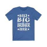 Best Big Brother Ever Shirt, Gift For Big Brother T-Shirt Image 1