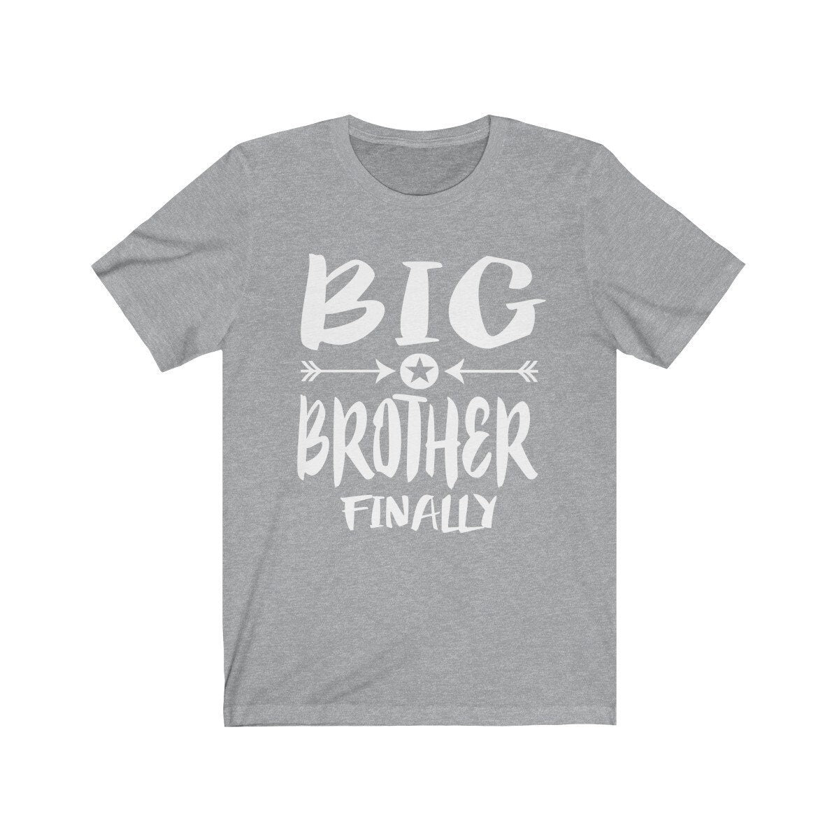 Big Brother Finally Shirt, Big Brother Shirt, Big Brother Announcement Gift T-Shirt Image 3